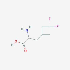 2-Amino-3-(3,3-difluorocyclobutyl)propanoic acid