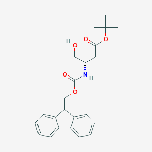 molecular formula C23H27NO5 B144446 Fmoc-Asp(OtBu)-ol CAS No. 133565-45-4
