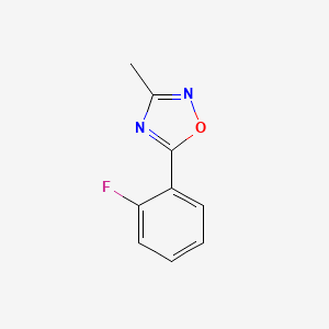 5-(2-Fluorophenyl)-3-methyl-1,2,4-oxadiazole