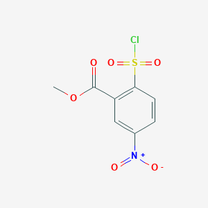 Methyl 2-(chlorosulfonyl)-5-nitrobenzoate