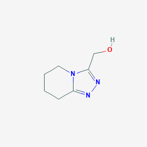 molecular formula C7H11N3O B1444506 5H,6H,7H,8H-[1,2,4]triazolo[4,3-a]pyridin-3-ylmethanol CAS No. 1259063-08-5