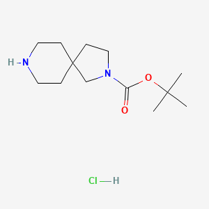 molecular formula C13H25ClN2O2 B1444545 2-Boc-2,8-Diazaspiro[4.5]decane hydrochloride CAS No. 869976-20-5