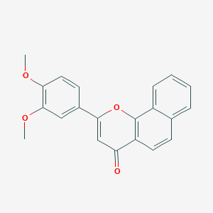molecular formula C21H16O4 B144455 DiMNF CAS No. 14756-24-2