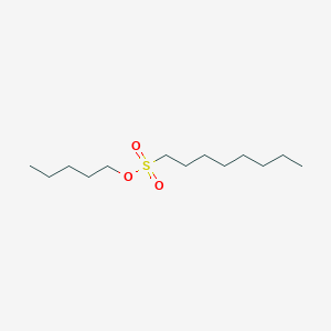 molecular formula C13H28O3S B14445788 Pentyl octane-1-sulfonate CAS No. 78622-30-7