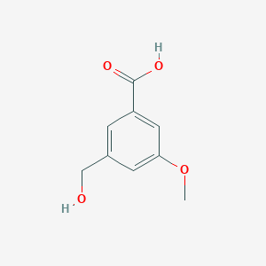 B1444619 3-(Hydroxymethyl)-5-methoxybenzoic acid CAS No. 1352397-52-4