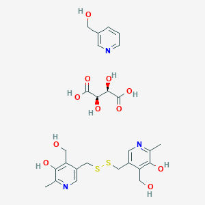 molecular formula C26H33N3O11S2 B14446198 Danaden retard CAS No. 76391-79-2