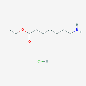 molecular formula C9H20ClNO2 B144462 7-氨基庚酸乙酯盐酸盐 CAS No. 29840-65-1