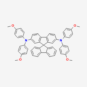 molecular formula C53H42N2O4 B1444624 2,7-双[N,N-双(4-甲氧基苯基)氨基]-9,9-螺[9H-芴] CAS No. 1138220-69-5