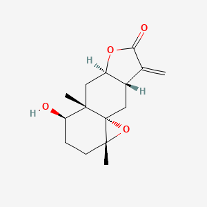 molecular formula C15H20O4 B14446259 Meridianone CAS No. 74799-13-6