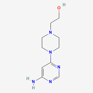 2-(4-(6-Aminopyrimidin-4-yl)piperazin-1-yl)ethanol