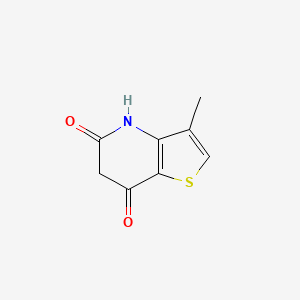 3-Methylthieno[3,2-b]pyridine-5,7(4h,6h)-dione