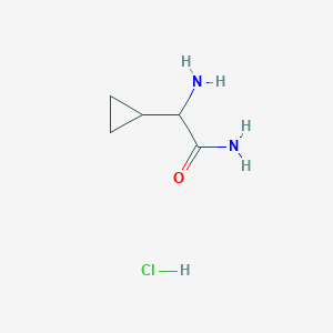 2-Amino-2-cyclopropylacetamide hydrochloride