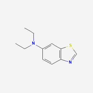 molecular formula C11H14N2S B14446443 N,N-diethyl-1,3-benzothiazol-6-amine CAS No. 76007-13-1