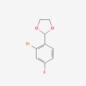 2-(2-Bromo-4-fluorophenyl)-1,3-dioxolane