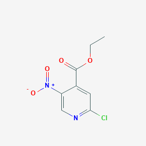 Ethyl 2-chloro-5-nitropyridine-4-carboxylate