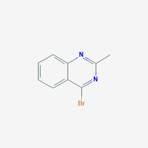 molecular formula C9H7BrN2 B1444653 4-Bromo-2-methylquinazoline CAS No. 1264037-60-6