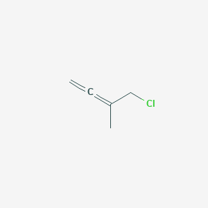 molecular formula C5H7Cl B14446757 4-Chloro-3-methylbuta-1,2-diene CAS No. 76397-24-5