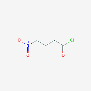 molecular formula C4H6ClNO3 B14446786 4-nitrobutanoyl Chloride CAS No. 75938-95-3