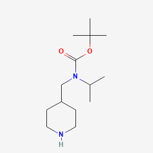 Isopropyl-piperidin-4-ylmethyl-carbamic acid tert-butyl ester