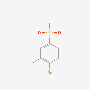 1-Bromo-4-methanesulfonyl-2-methylbenzene