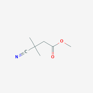 Methyl 3-cyano-3,3-dimethylpropanoate