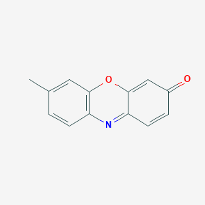 molecular formula C13H9NO2 B14446992 7-Methyl-3H-phenoxazin-3-one CAS No. 74683-31-1
