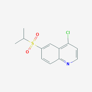 4-Chloro-6-(isopropylsulfonyl)quinoline