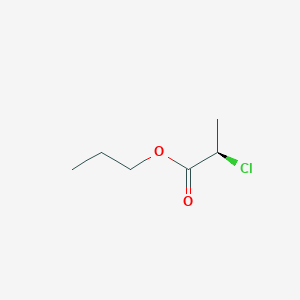 molecular formula C6H11ClO2 B14447101 Propyl (2R)-2-chloropropanoate CAS No. 79398-17-7