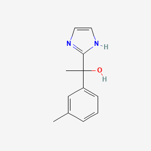1-(1H-imidazol-2-yl)-1-(3-methylphenyl)ethanol