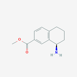 (R)-methyl 8-amino-5,6,7,8-tetrahydronaphthalene-2-carboxylate