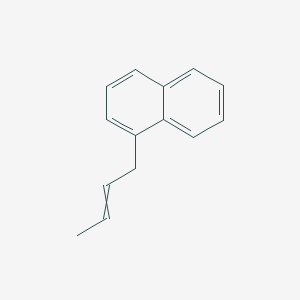 molecular formula C14H14 B14447363 1-(But-2-en-1-yl)naphthalene CAS No. 78237-60-2