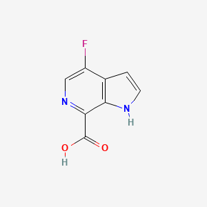 4-Fluoro-1H-pyrrolo[2,3-C]pyridine-7-carboxylic acid