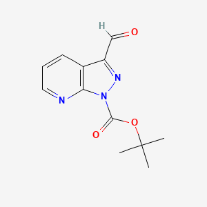 tert-butyl 3-formyl-1H-pyrazolo[3,4-b]pyridine-1-carboxylate