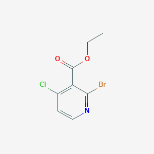 B1444755 Ethyl 2-bromo-4-chloronicotinate CAS No. 1256561-52-0