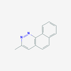 molecular formula C13H10N2 B14447770 3-Methylbenzo[H]cinnoline CAS No. 74082-92-1