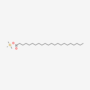 molecular formula C25H52O2Si B14447890 Trimethylsilyl docosanoate CAS No. 74367-36-5