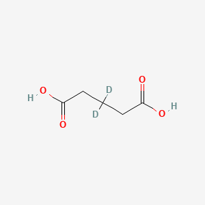 molecular formula C5H8O4 B1444791 Pentanedioic-3,3-D2 acid CAS No. 43087-19-0