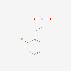 molecular formula C8H8BrClO2S B1444793 2-(2-Bromophenyl)ethanesulfonyl chloride CAS No. 1033629-59-2