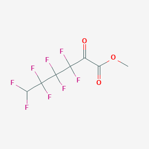 molecular formula C7H4F8O3 B14448037 Methyl 3,3,4,4,5,5,6,6-octafluoro-2-oxohexanoate CAS No. 74067-15-5