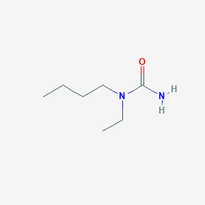 molecular formula C7H16N2O B14448124 N-Butyl-N-ethylurea CAS No. 77464-09-6