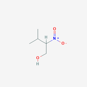 molecular formula C5H11NO3 B14448318 3-Methyl-2-nitrobutan-1-ol CAS No. 77392-54-2