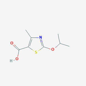 2-Isopropoxy-4-methyl-1,3-thiazole-5-carboxylic acid