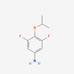 B1444844 3,5-Difluoro-4-isopropoxyaniline CAS No. 942615-18-1