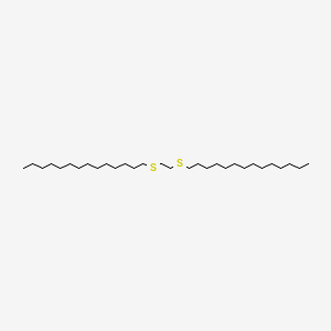 molecular formula C30H62S2 B14448445 15,18-Dithiadotriacontane CAS No. 73987-19-6