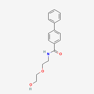 N-[2-(2-Hydroxyethoxy)ethyl]biphenyl-4-carboxamide