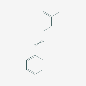 molecular formula C13H16 B14448506 (5-Methylhexa-1,5-dien-1-YL)benzene CAS No. 76524-55-5