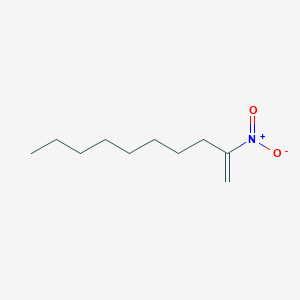 molecular formula C10H19NO2 B14448583 2-Nitrodec-1-ene CAS No. 77934-56-6