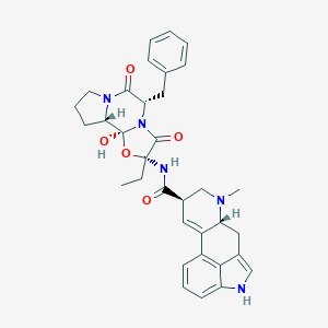 molecular formula C34H37N5O5 B144486 麦角固醇 CAS No. 2854-38-8