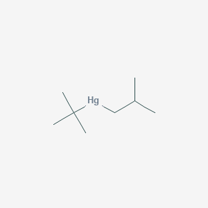 molecular formula C8H18Hg B14448727 tert-Butyl(2-methylpropyl)mercury CAS No. 78226-00-3