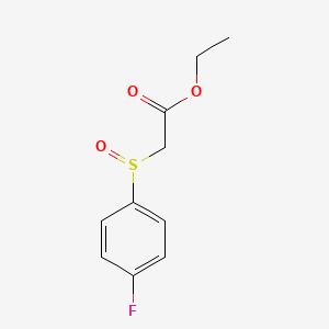 Ethyl 2-(4-fluorophenylsulfinyl)acetate